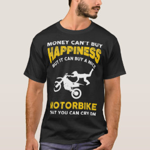 Camiseta Piada Engraçada MX Mtocross Dizendo Sobre O Estil