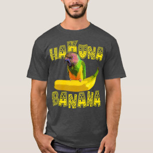 Camiseta Piada Engraçado de Papagaio do Senegal