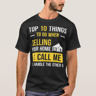 Camiseta Piada Engraçado, novos donos de casa Casa Real Est