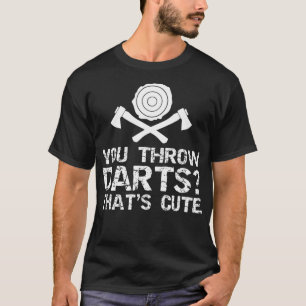 Camiseta Piada Escuro Engraçado Ax Jogando Pão