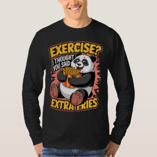 Camiseta Piada Extra Fries Panda
