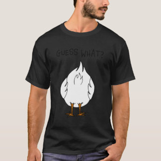 Camiseta Piada fina Pai Adivinha Bumbum de frango