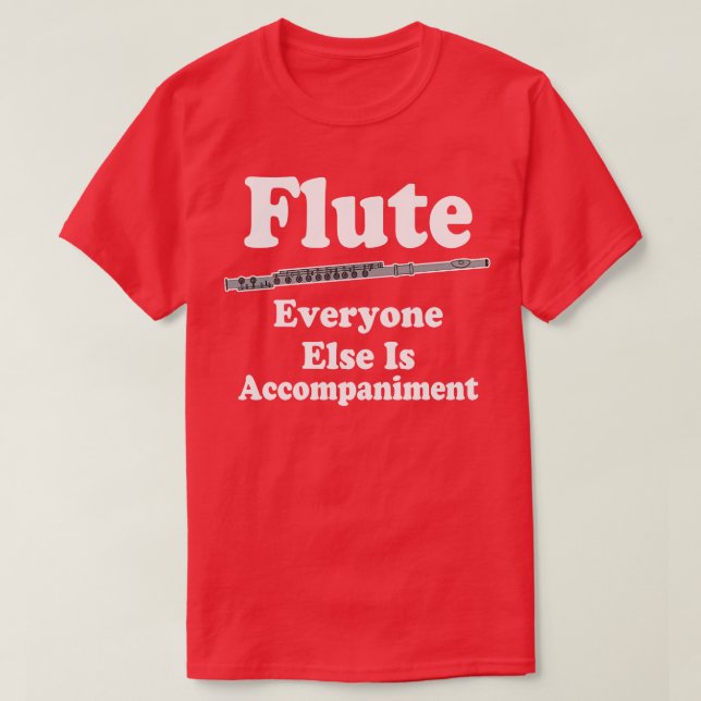 Camiseta Piada Flute Player (Frente do Design)