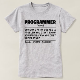 Camiseta Piada Humor do Programador do Novo Software