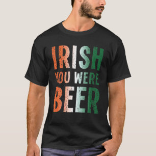Camiseta Piada Irlandesa Divertida para Beber no Dia de São