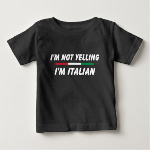 Camiseta Piada italiana engraçada, família italiana america
