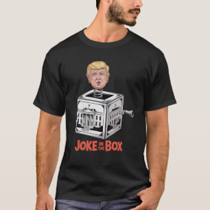 Camiseta Piada na Caixa – Paródia Política de Trump em Cart