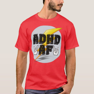 Camiseta PIADA neurodivergente ADHD AF