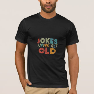 Camiseta Piada Nunca envelhecer