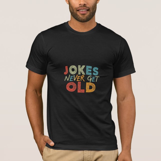 Camiseta Piada Nunca envelhecer (Frente)