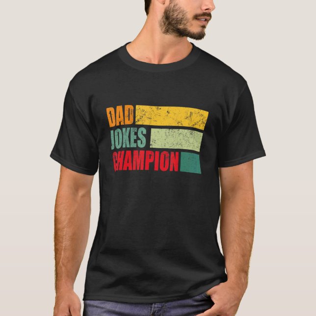 Camiseta Piada Pai Campeão Para Homens Pai Papa (Frente)