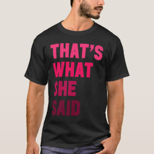 Camiseta Piada Sagrada e Humorosa, é isso que ela diz