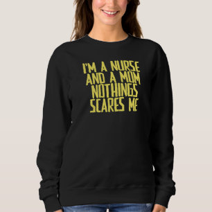 Camiseta Piada Sarcástico, sou enfermeira e mãe, cicatriz.