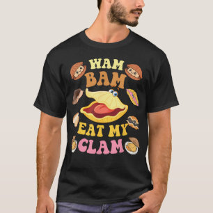 Camiseta Piada Wam Bam Coma Meu Marisco
