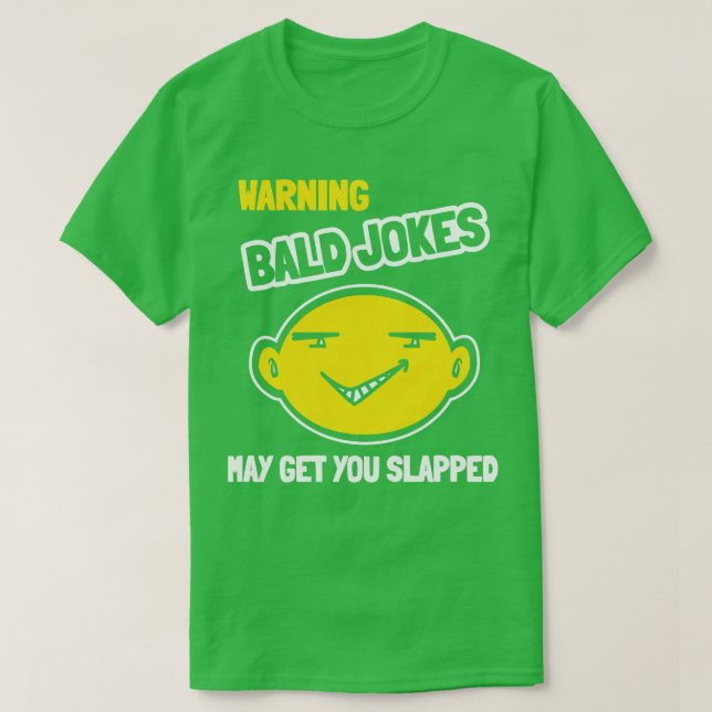 Camiseta Piadas Baldes De Aviso Podem Deixá-Lo Escapar (Frente do Design)