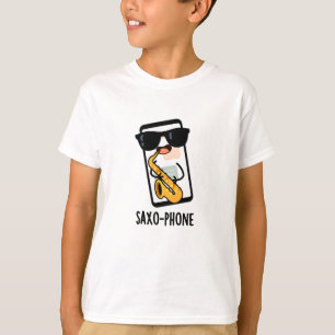 Camiseta Piadas de Celular Saxo-fone Engraçadas