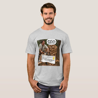 Camiseta Piadas de Embrulho de Chiclete