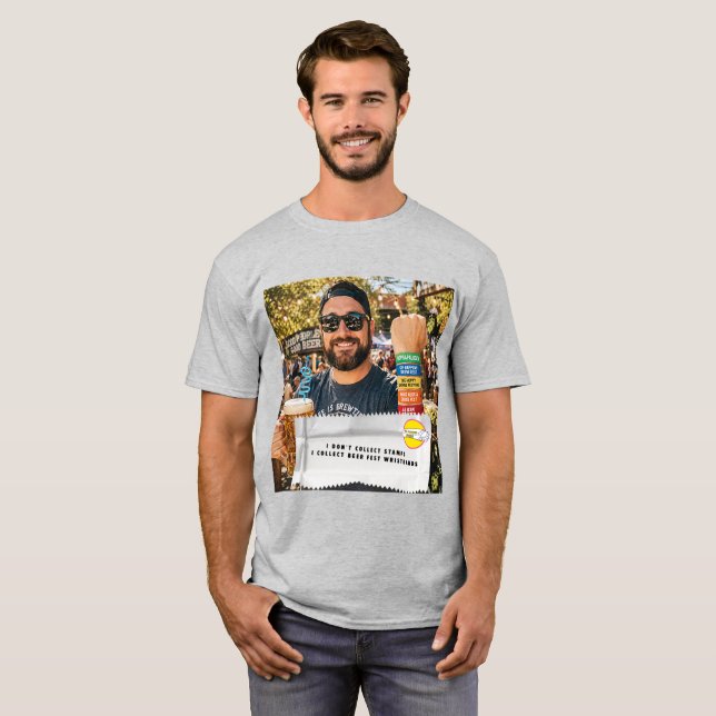 Camiseta Piadas de Embrulho de Chiclete (Frente Completa)