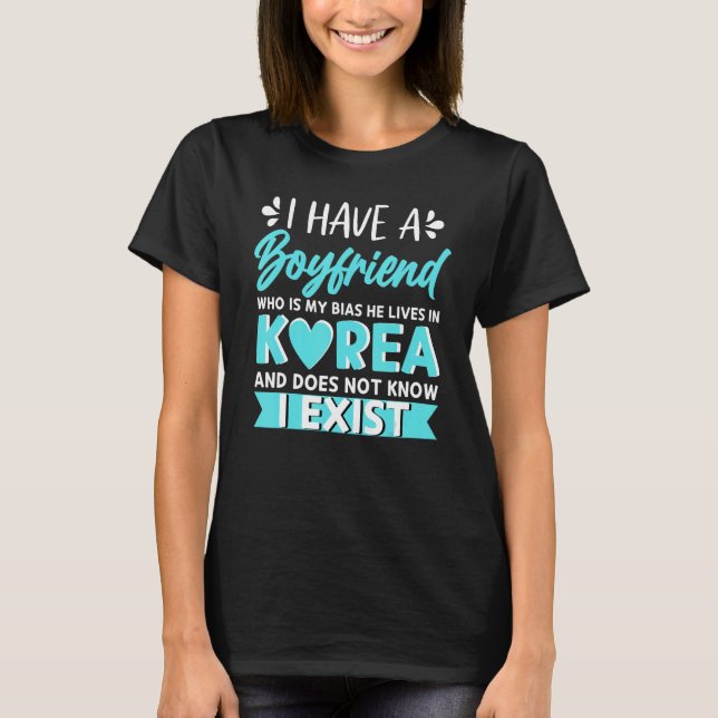 Camiseta Piadas De Idol Do Kpop Para Ventiladores Do Kpop (Frente)