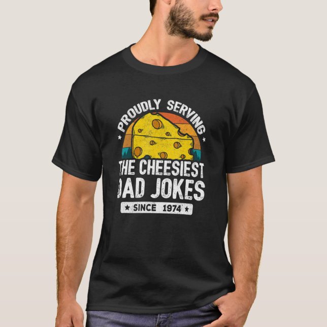 Camiseta Piadas De Pai De Piada Desde A Piada De Pai De 197 (Frente)