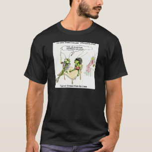 Camiseta Piadas de Paquera de Críquete Divertidas