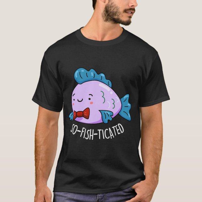Camiseta Piadas de Peixe Sofisticadas e Divertidas (Dar (Frente)