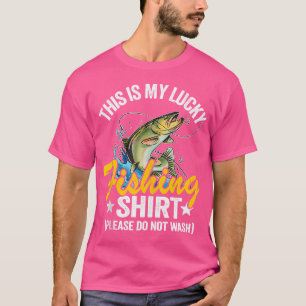 Camiseta Piadas De Pesca De Bass Pescador De Humor Esta É A