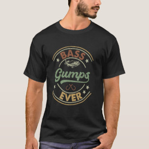 Camiseta Piadas de pesca de robalo vintage de Gumps de roba
