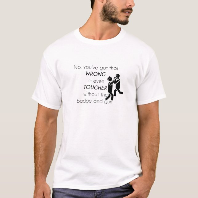 Camiseta Piadas de Policiais Presentes (Frente)