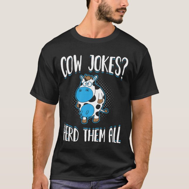 Camiseta Piadas de Vaca Reunir Todas  21174 (Frente)