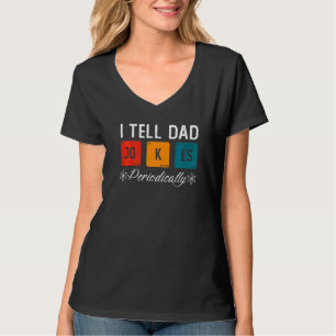 Camiseta Piadas do Pai dia de os pais Eu Digo Periodicidade