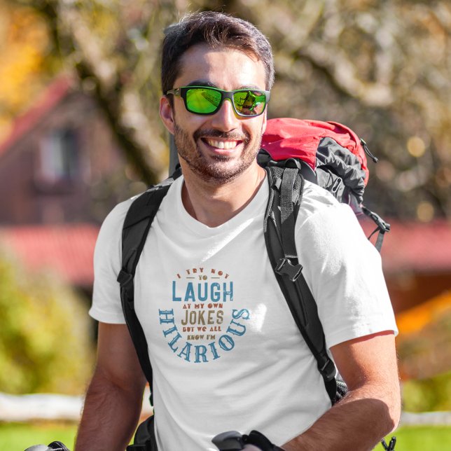 Camiseta Piadas engraçadas hilárias (Criador carregado)