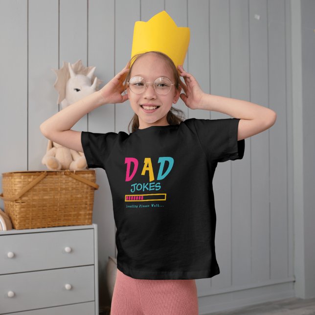 Camiseta Piadas Funny do pai (Dad's funny jokes (customizable content))