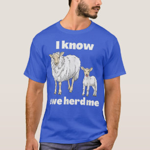 Camiseta piadas Pais de Dia de os pais de ovelha engraçada