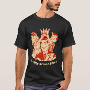 Camiseta Piadas Piadas Pais com Pais fechadas