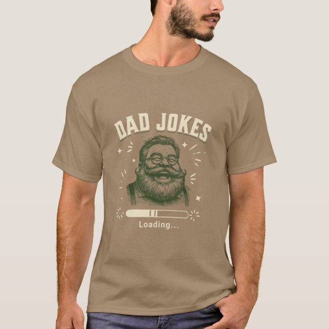 Camiseta "Piadas Ruins" Risada Sinistra para Homen (Frente)
