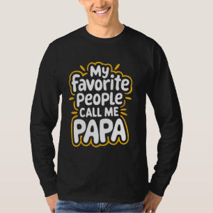 Camiseta Piadas Sarcásticas, Pai, Meu Cartaz Pessoas Favori