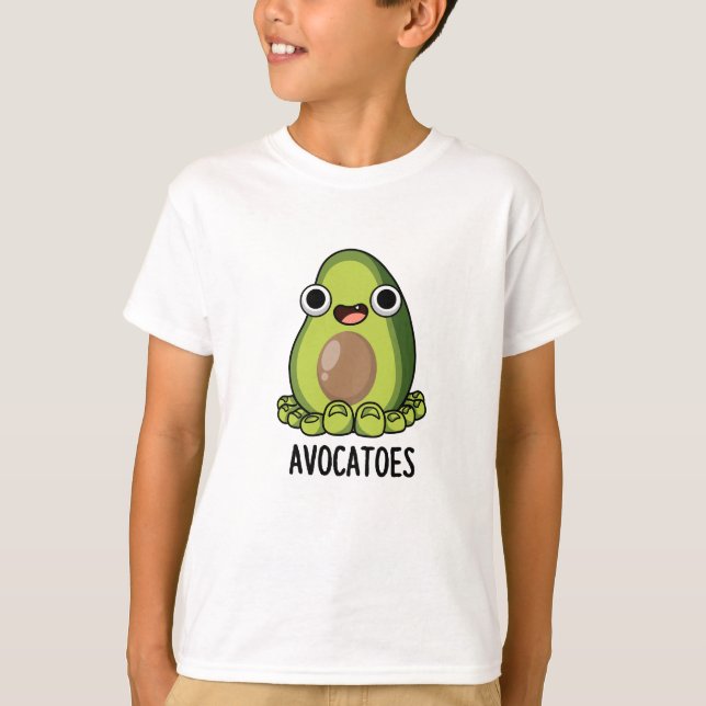 Camiseta Piadinhas de abacate Avoca-toes engraçadas  (Frente)