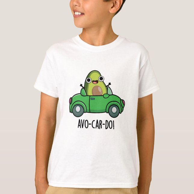 Camiseta Piadinhas do Avo-car-do de Abacate Engraçado  (Frente)