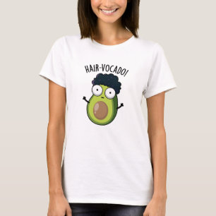 Camiseta Piadinhas engraçadas de abacate Hair-vocado