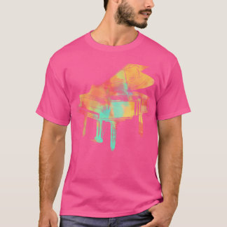 Camiseta Pianist Gifts For Men Women Colorful Style Piano