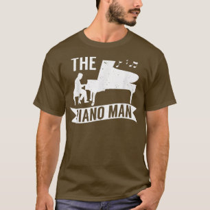 Camiseta Pianist Music Lover The Piano Man 4520