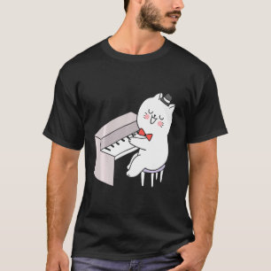 Camiseta Pianista de Piano Tocando Pianista