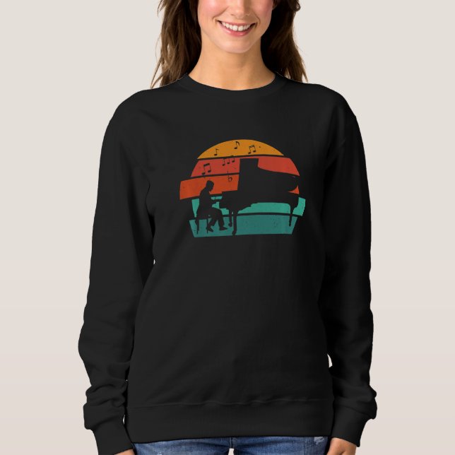 Camiseta Pianista E Notas   (Frente)
