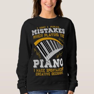 Camiseta Pianista I Não Cometa Erros Piano Música 1