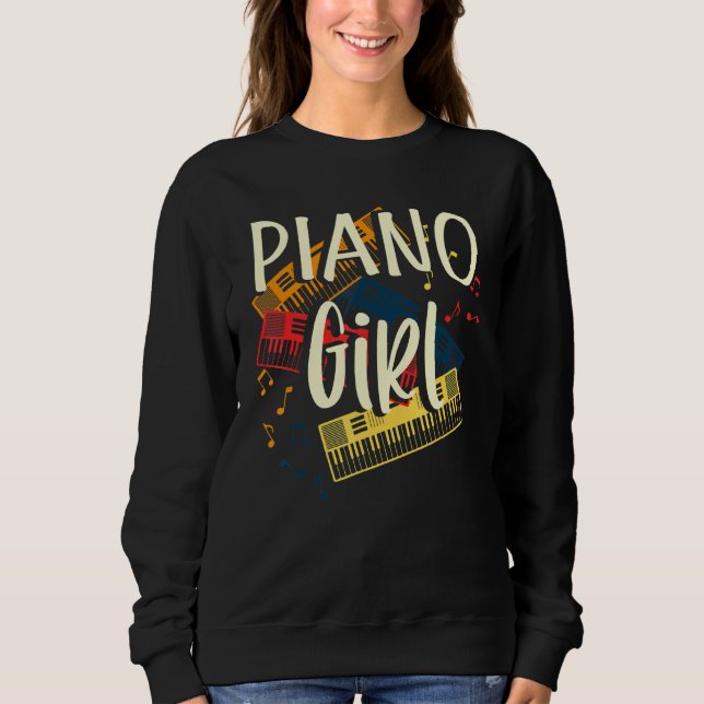 Camiseta Pianista Rapariga (Frente)