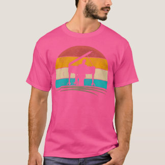 Camiseta Pianista Vintage Retro Anos 70 Distressed Tocador 