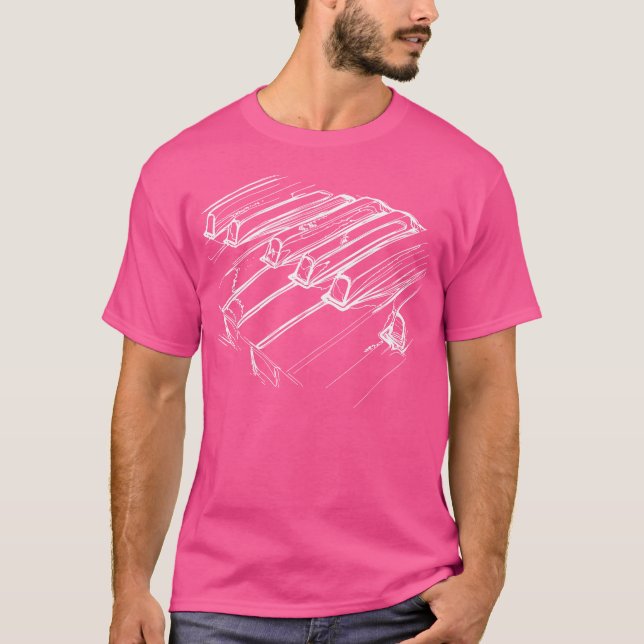 Camiseta Piano (Frente)