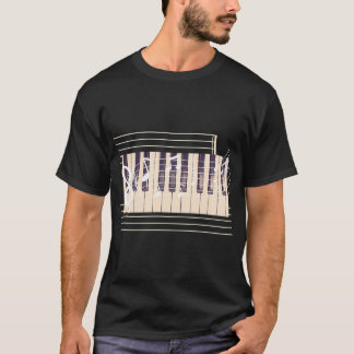 Camiseta piano