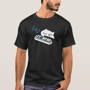Camiseta Piano Bongo Cat Plays